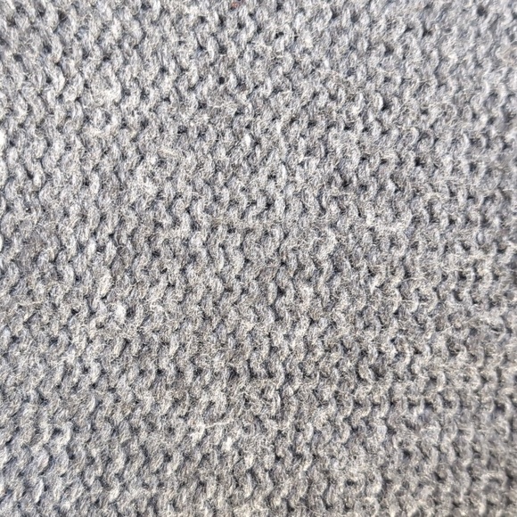 A.N.A. New Approach Charcoal Grey Alpaca Blend Sweater Jacket Size LP - Picture 7 of 8